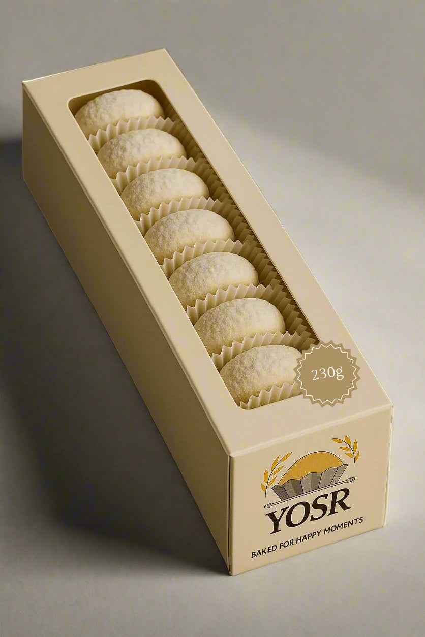 YOSR Delight Handmade Cookies– Happiness kahk Kaak Ka'ak el Eid Eid Ramadan, Christmas Cookies Sugar Cookies