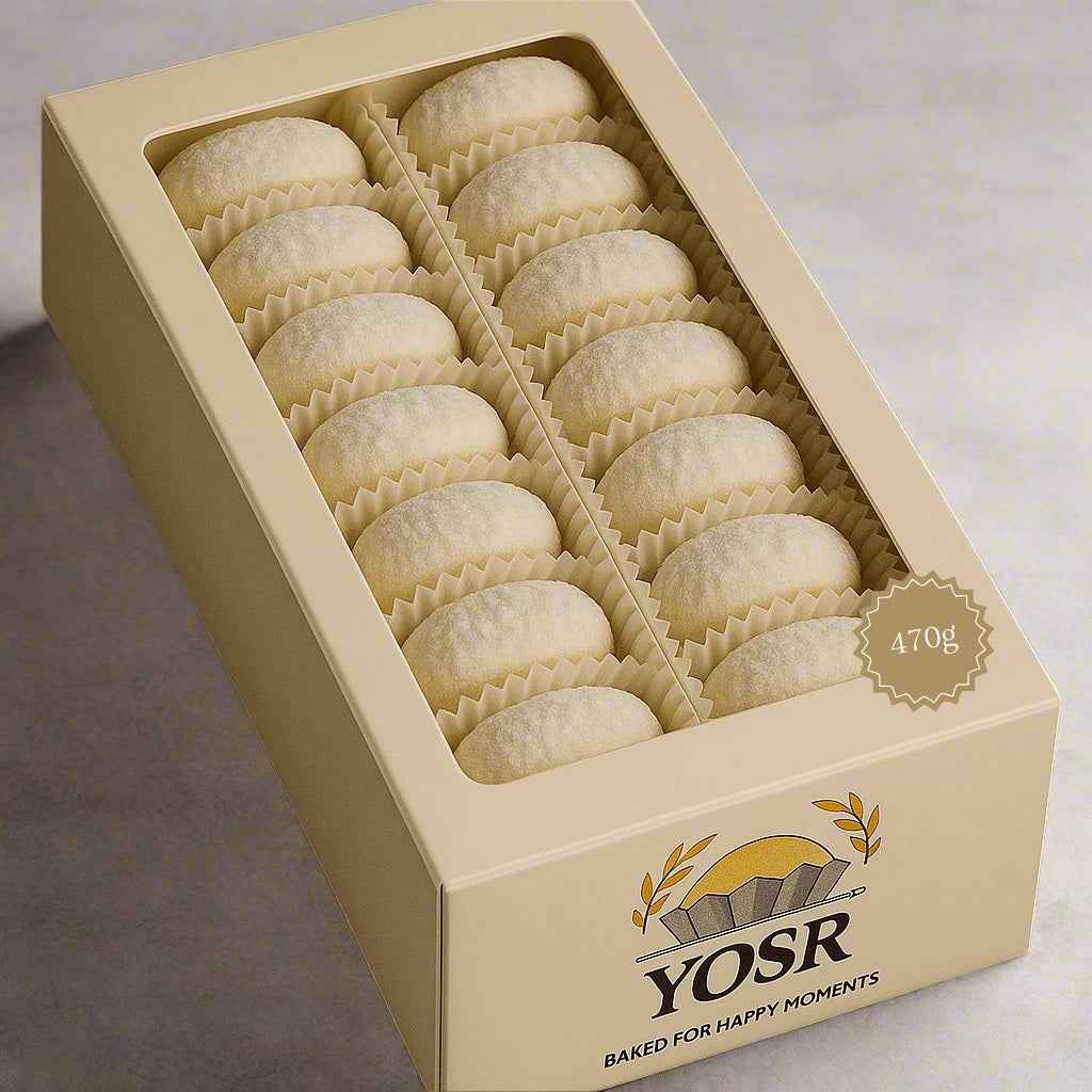 YOSR Delight Handmade Cookies– Happiness kahk Kaak Ka'ak el Eid Eid Ramadan, Christmas Cookies Sugar Cookies
